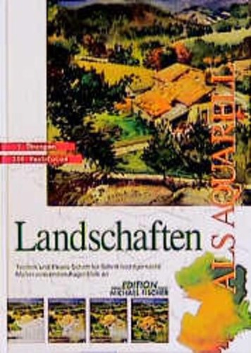 Landschaften als aquarell - landschaften,