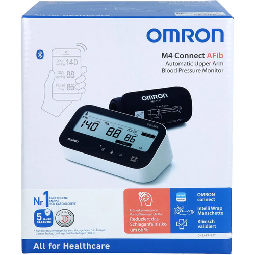Omron connect afib oberarm - connect,
