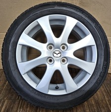 1 original Mazda 2 DE DH 15 Zoll Alufelge 6x15 ET45, 9965P56050, 185/55 R15