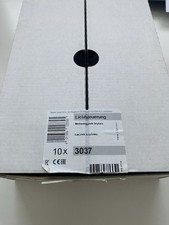 Berker 3037 Modul-Einsätze, 10 Stück, Wipp-Schalter 10AX 250V, Kreuz-Schalter