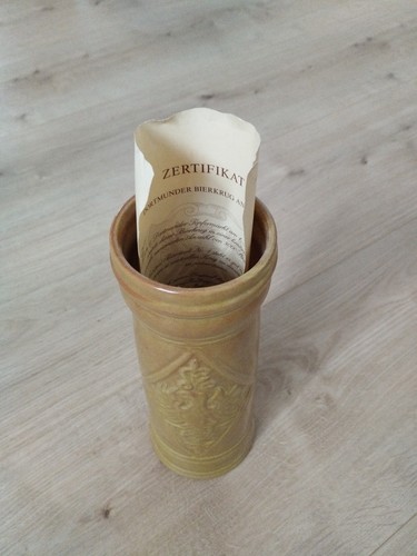 Dortmunder bierkrug nach - dortmunder, einem