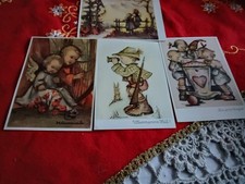4 Hummelpostkarten, unbeschrieben
