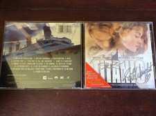 Autogramm Signiert Signed: Leonardo DiCaprio Kate Winslet[Titanic CD Soundtrack]