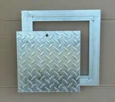 Schachtabdeckung verzinkt begehbar Tränenblech Schachtdeckel Gullideckel Kanal