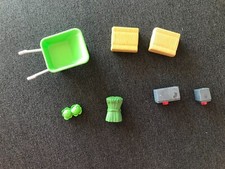 Playmobil 4093 Tierpark Zoo Schubkarre Strohballen Heu Kohl 3240 3965 4311 5921