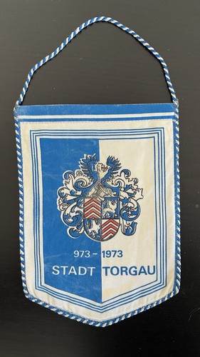 Wimpel 1000jahre stadt - 1000jahre, torgau