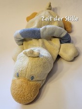 TCM TCHIBO Ente Willi Watschel Gelb Blau Blau Frottee Granulat Badetier 30 cm