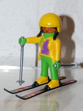 Playmobil Skifahrerin skifahren Frau Winter
