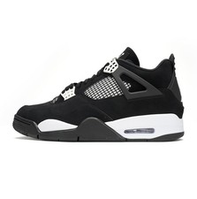 Unisex Turnschuhe RetroAJ4 Military White Thunder Trainer Jordenien Sportschuhe