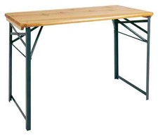 Biertisch Klappbar Campingtisch Holz Natur Bierzelttisch Klapptisch Kurz Garten