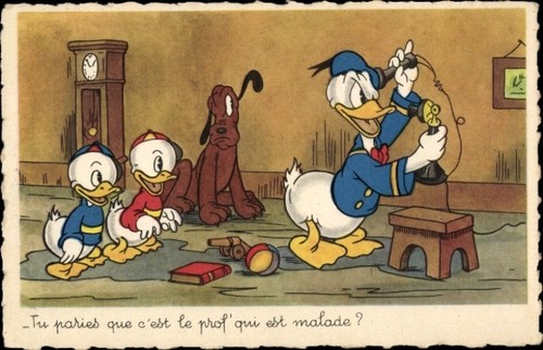 Künstler walt disney - ak,