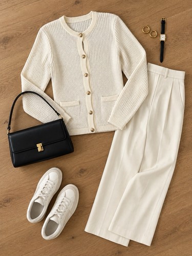 Strickjacke cardigan mit - h&m,