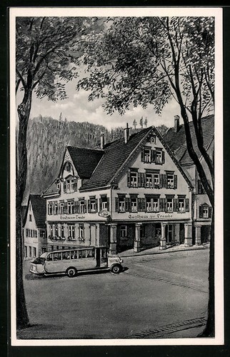 Ansichtskarte freudenstadt - ansichtskarte,