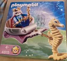 Playmobil Meereskönig mit Seepferdchenkutsche 4815 Neu und Ovp