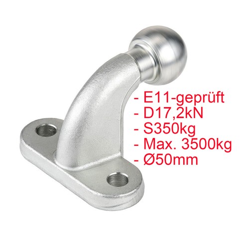 Kugelkopf zugmaul e11 - kugelkopf, 3,5t