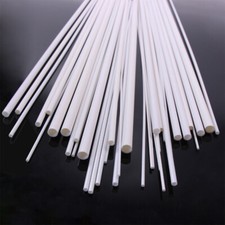 10x Rund Rohr Plastik Hohl