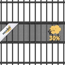 Doppelstabzaun Sichtschutz