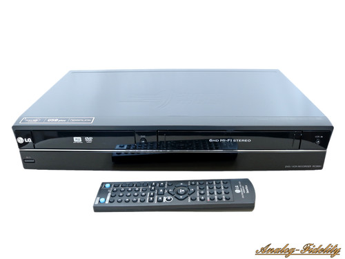 Rc389h vhs dvd recorder - lg,