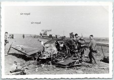 Abgestürztes Flugzeug Wrack