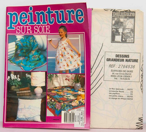 Peinture sur soie heft - peinture, +