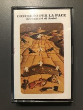 Kassette Concerto Per La Pace 1986 dei Cantori di Assisi emmeci Made In Italy