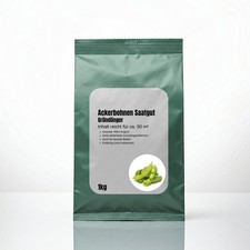 Samenshop24® Ackerbohnen/Pferdebohnen "Vicia faba", Inhalt: 1kg für ca. 50m²