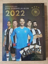Rewe Offizielles DFB Sammelalbum WM 2022 komplett mit 35 Sammelkarten