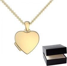 Amoonic Foto Medaillon Herz