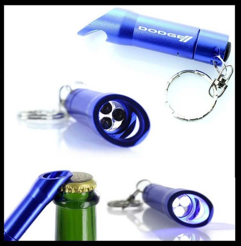 Schlüsselanhänger blau dodge - schlüsselanhänger,