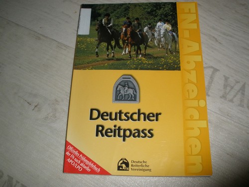 Buch deutscher reitpass - deutscher,