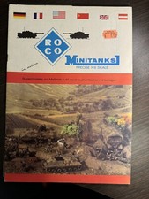 Zeitschrift  Katalog  Roco  Minitanks  1978 Militär 1:87 Panzer  Bundeswehr