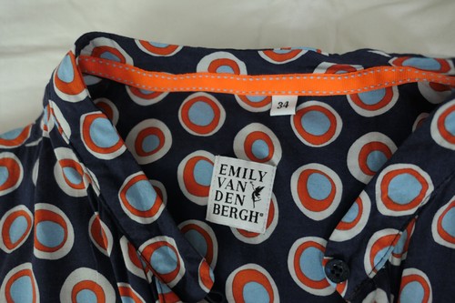 Emily van den bergh bluse - den, gr