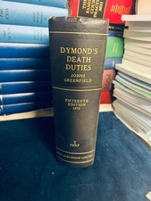 Dymond's Death Duties 15th Ed