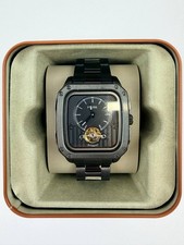 Fossil ME3238 Herren Automatikuhr Schwarz Edelstahl Skeleton Original