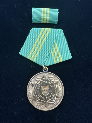 Ddr medaille volkspolizei gold - medaille,