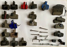 20 Stk Shimano Elvedes Metall Org. 525 Zee Kool Stop Disc Beläge defekt