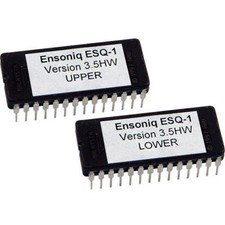 Ensoniq ESQ1 OS Version 3.5 Versteckte Wellen Zugängliches ESQ-1 Eprom Upgrade