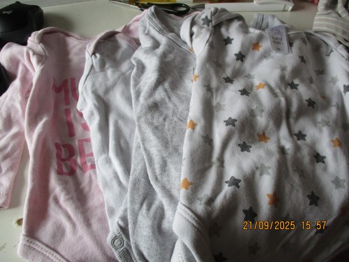Langarm babybodys 74 80 - 4, gr