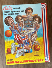 Bally Harlem Globetrotter Flyer deutsch /Flipper Pinball