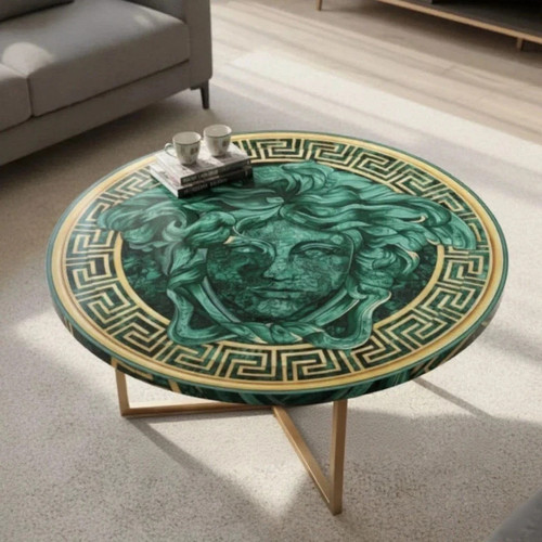 Luxus malachit medusa gesicht - luxus,