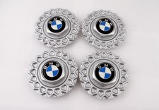 4x BMW E30 Nabendeckel Felgendeckel 15" 16" Kreuzspeiche