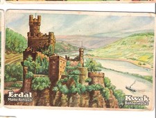 Erdal - älteres Kaufmannsbild - Serie;  Der Rhein - Burg Sooneck - Abbildung