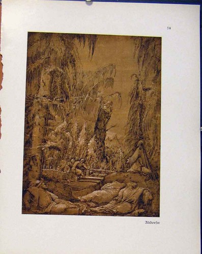 Original alter vintage druck - vintage,