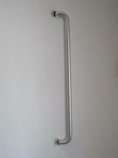 FSB Stoßgriff 6670 Alu F1 Axmaß 750 mm Stangengriff Hausürgriff Türbeschlag