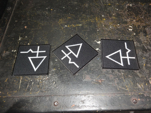 Shape patch gestickt hard rock - gestickt,