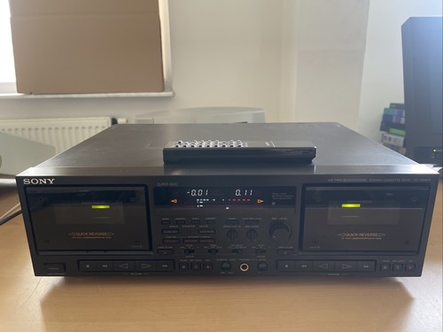 Sony wr870 double tapedeck - tc-wr870,