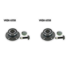 2x SKF Radlagersatz Hinten