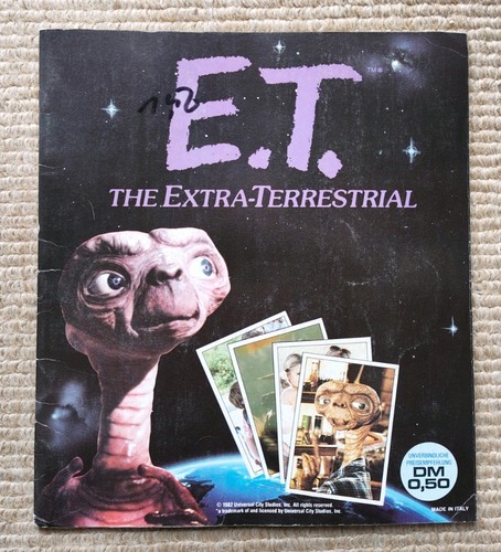 Panini sammelalbum - e.t.,