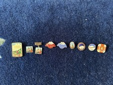 Russische Abzeichen Sammlung aus den 1960 er Jahren 9 St. Emalieren