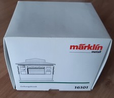 Spur 1 MÄRKLIN Metall 16101 Zeitungskiosk Unbenutzt Neuwertig in OVP